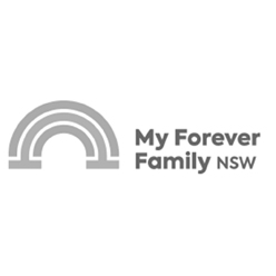 My forever family logo